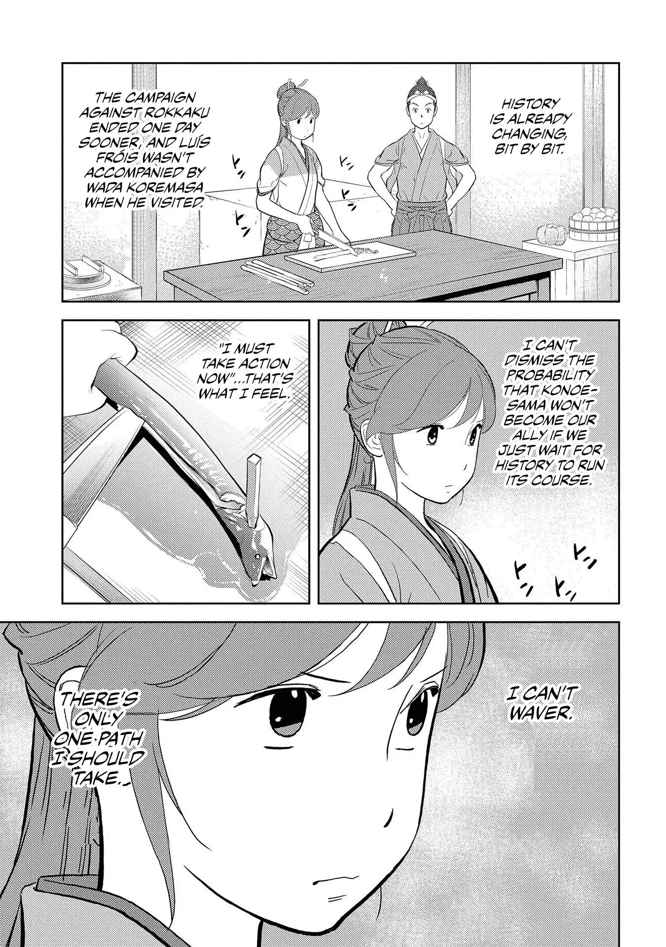 Sengoku Komachi Kuroutan: Noukou Giga Chapter 33 12